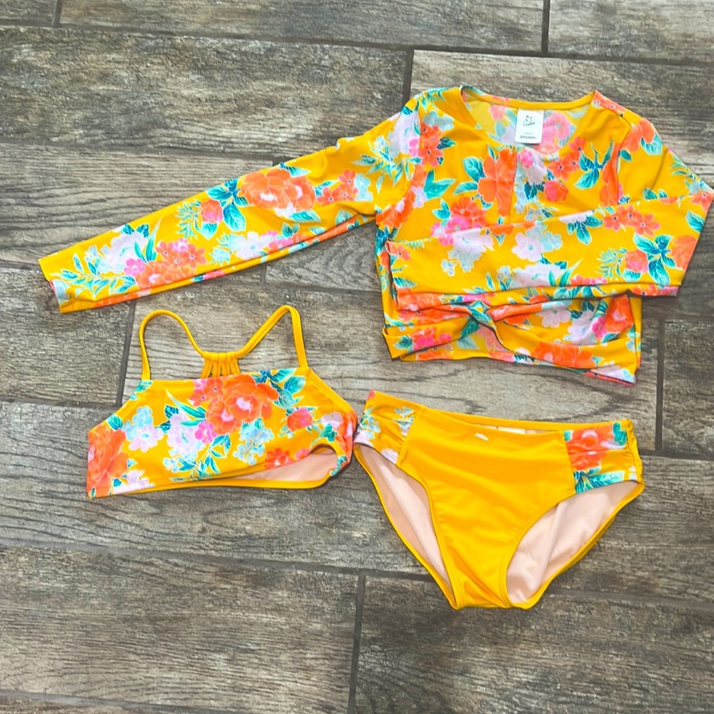 Three piece swimsuit from Art Class never worn before